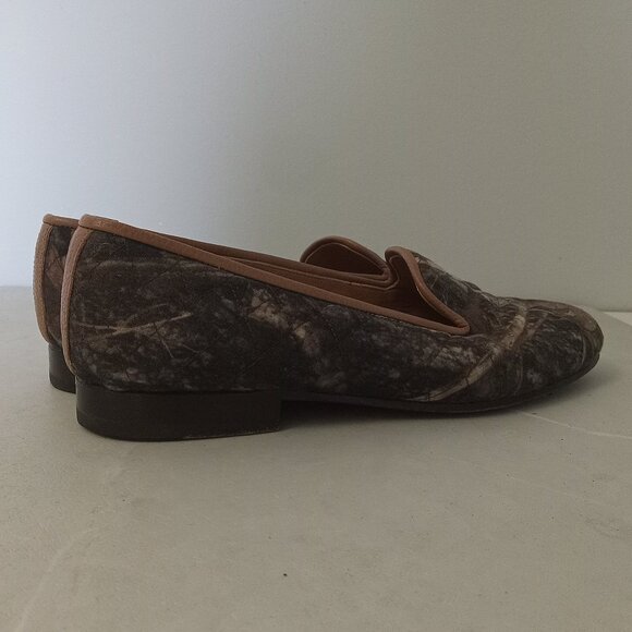 STUBBS & WOOTTON | Forest Quilted Flats - Picture 5 of 9